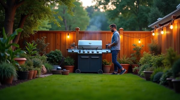 Choisir un barbecue charbon adapté à votre jardin