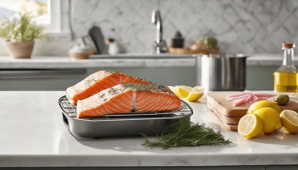 Cuire votre saumon surgelé à l’air fryer : réussite rapide