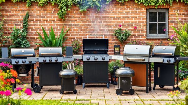Les meilleures options de barbecues à charbon pour jardins